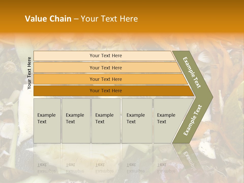 Vegetables Peelings Compost PowerPoint Template