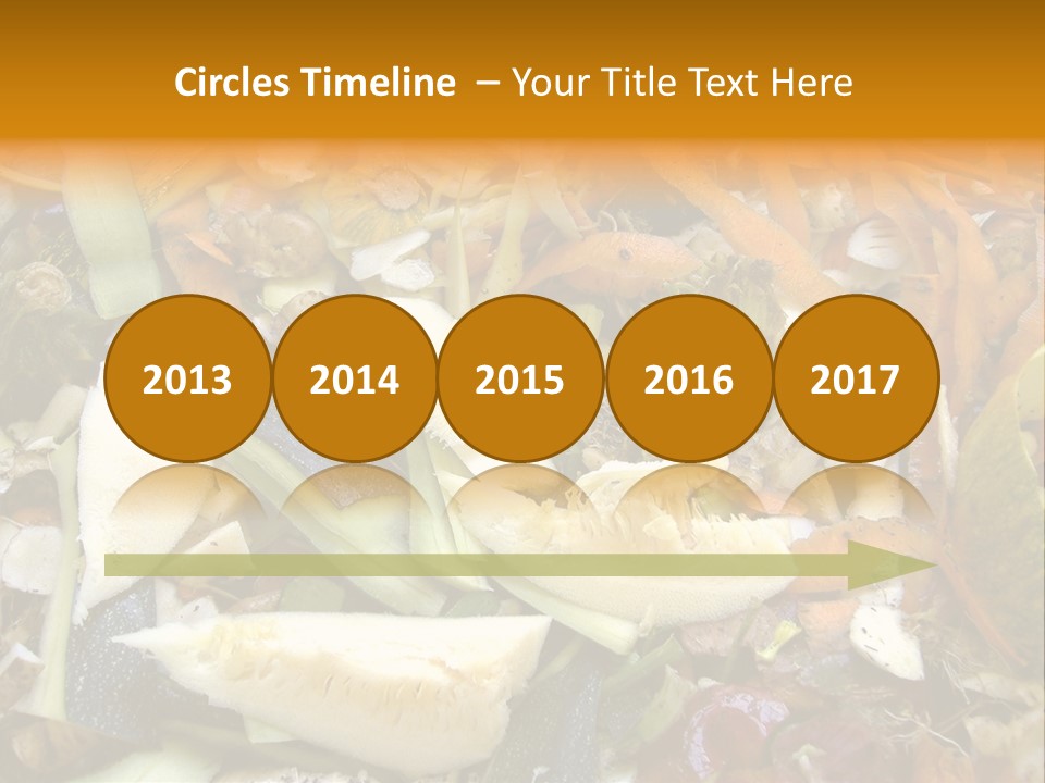 Vegetables Peelings Compost PowerPoint Template