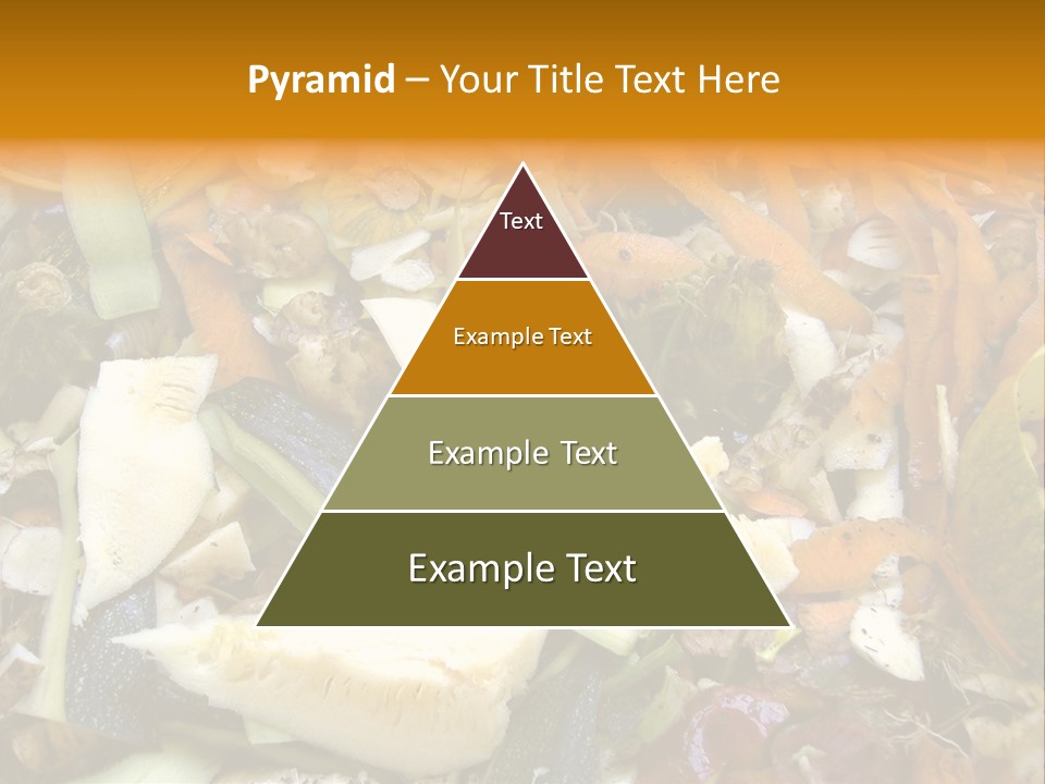 Vegetables Peelings Compost PowerPoint Template