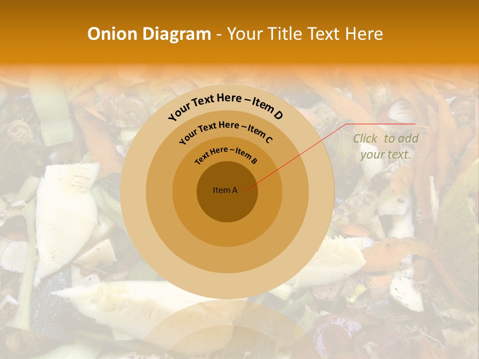 Vegetables Peelings Compost PowerPoint Template