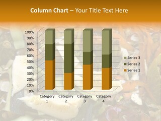 Vegetables Peelings Compost PowerPoint Template