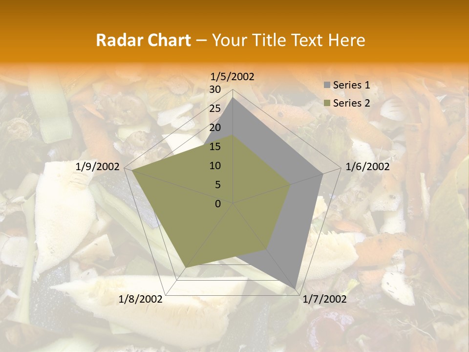 Vegetables Peelings Compost PowerPoint Template