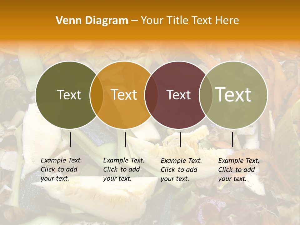 Vegetables Peelings Compost PowerPoint Template