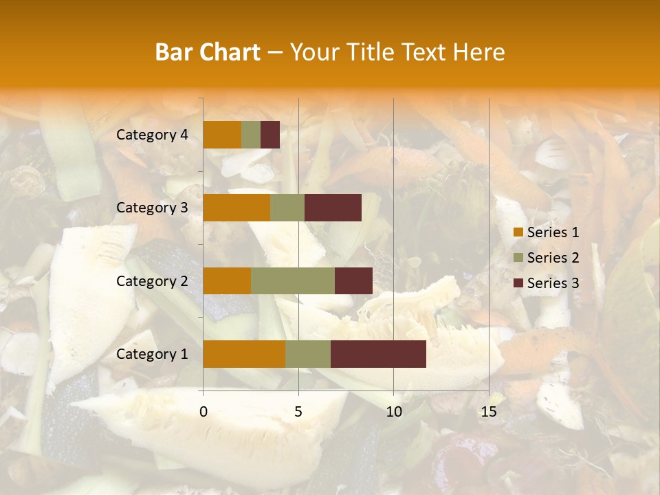 Vegetables Peelings Compost PowerPoint Template