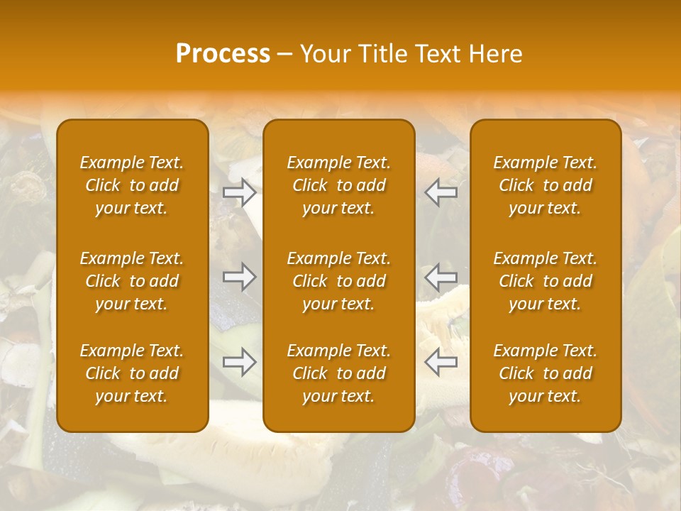 Vegetables Peelings Compost PowerPoint Template