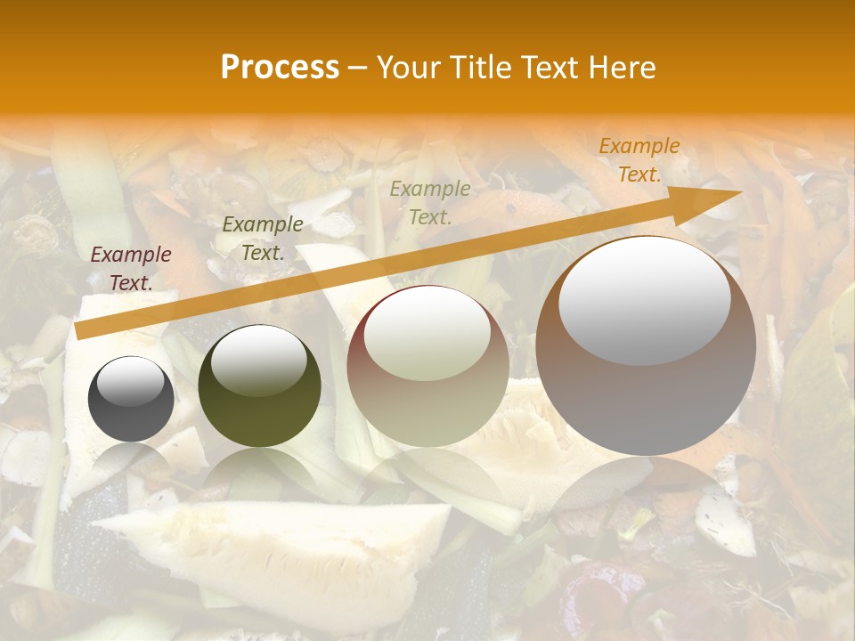 Vegetables Peelings Compost PowerPoint Template