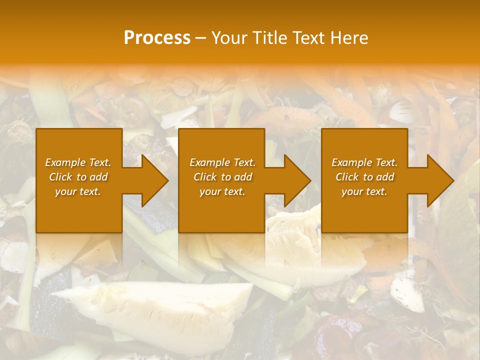 Vegetables Peelings Compost PowerPoint Template