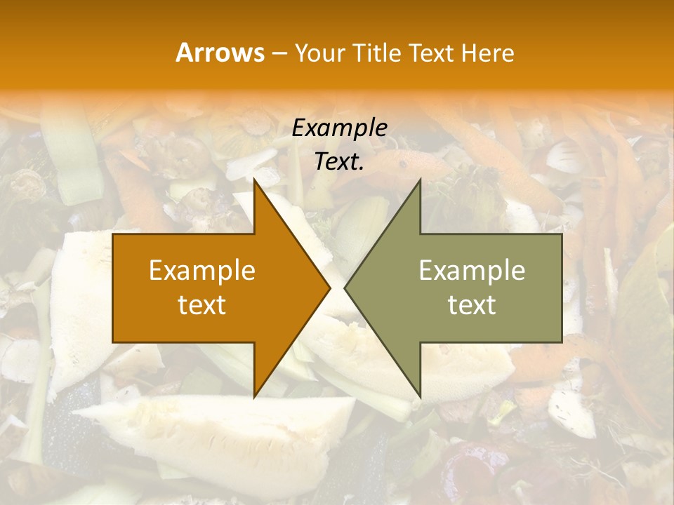 Vegetables Peelings Compost PowerPoint Template