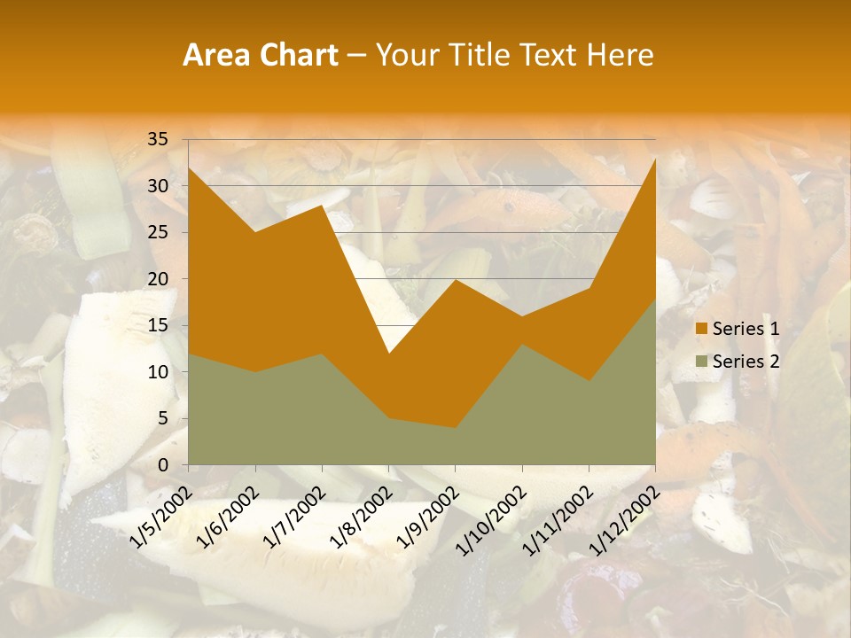 Vegetables Peelings Compost PowerPoint Template