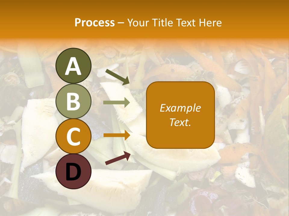 Vegetables Peelings Compost PowerPoint Template