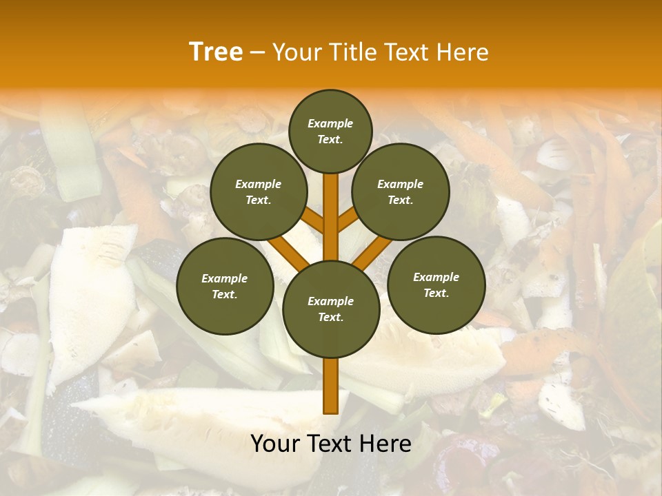 Vegetables Peelings Compost PowerPoint Template