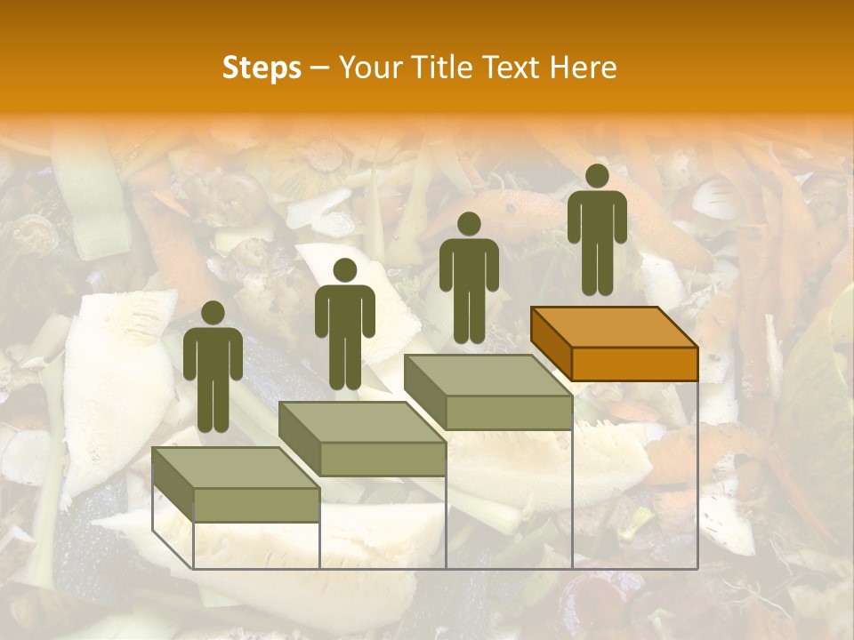 Vegetables Peelings Compost PowerPoint Template