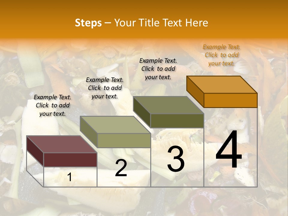Vegetables Peelings Compost PowerPoint Template