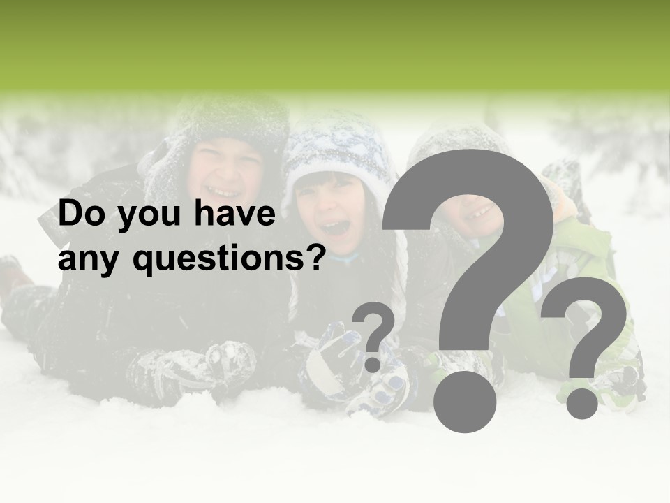 Kid Sibling Enjoying PowerPoint Template