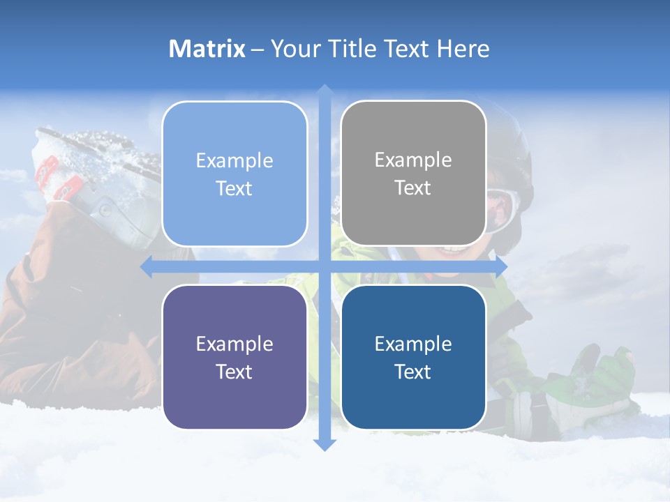 Blue Sportswear Sky PowerPoint Template