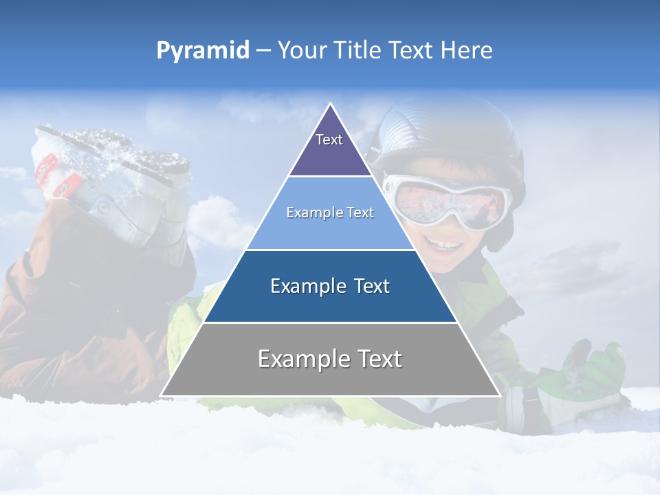 Blue Sportswear Sky PowerPoint Template