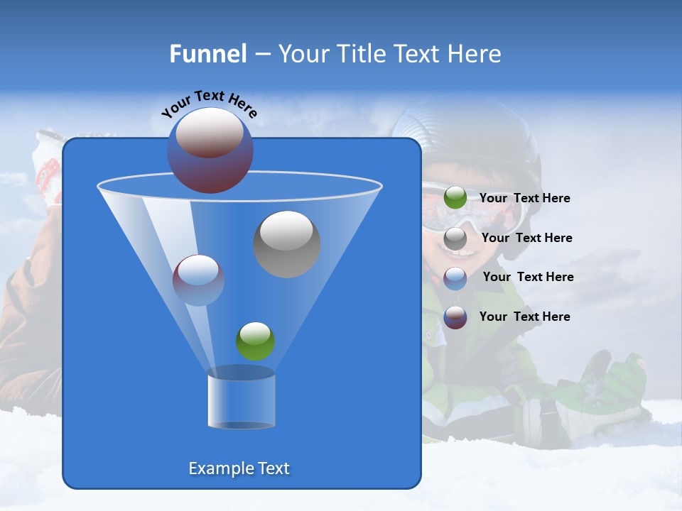 Blue Sportswear Sky PowerPoint Template