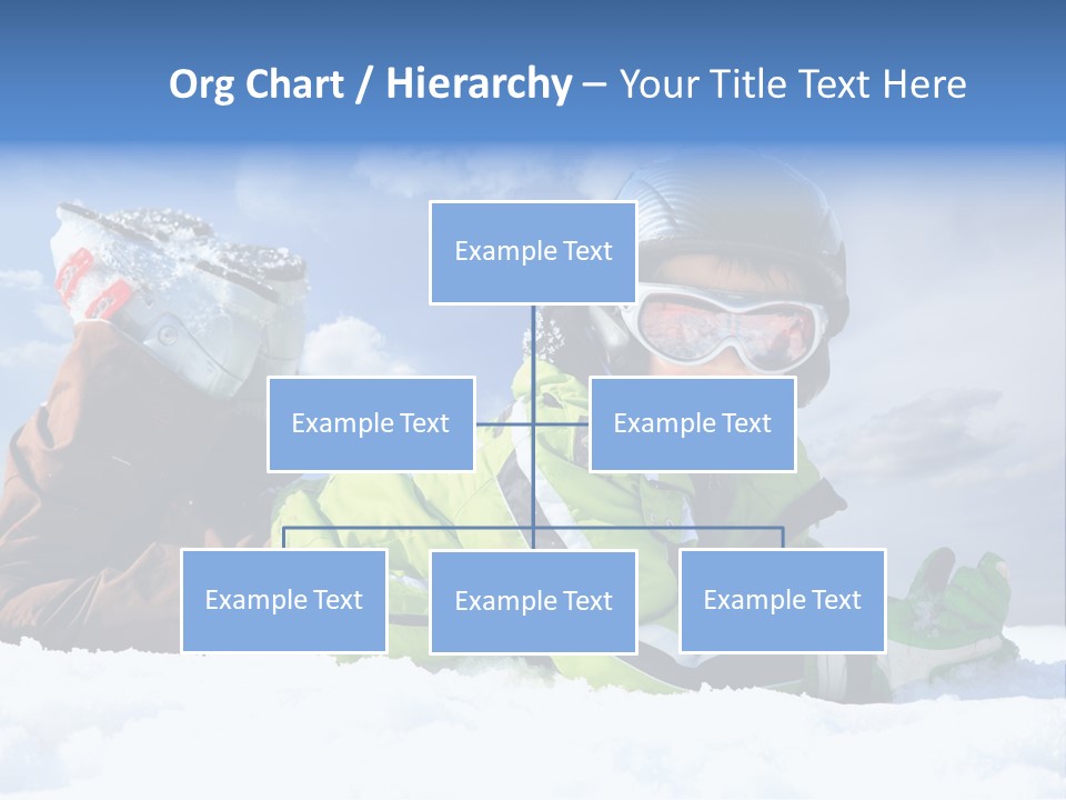 Blue Sportswear Sky PowerPoint Template