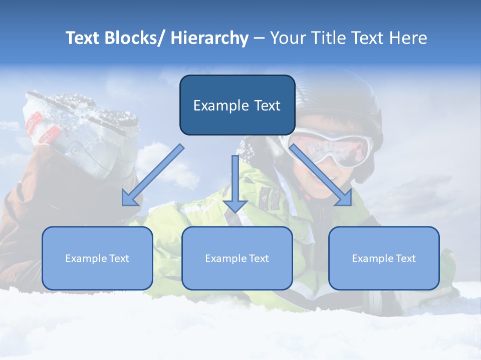 Blue Sportswear Sky PowerPoint Template