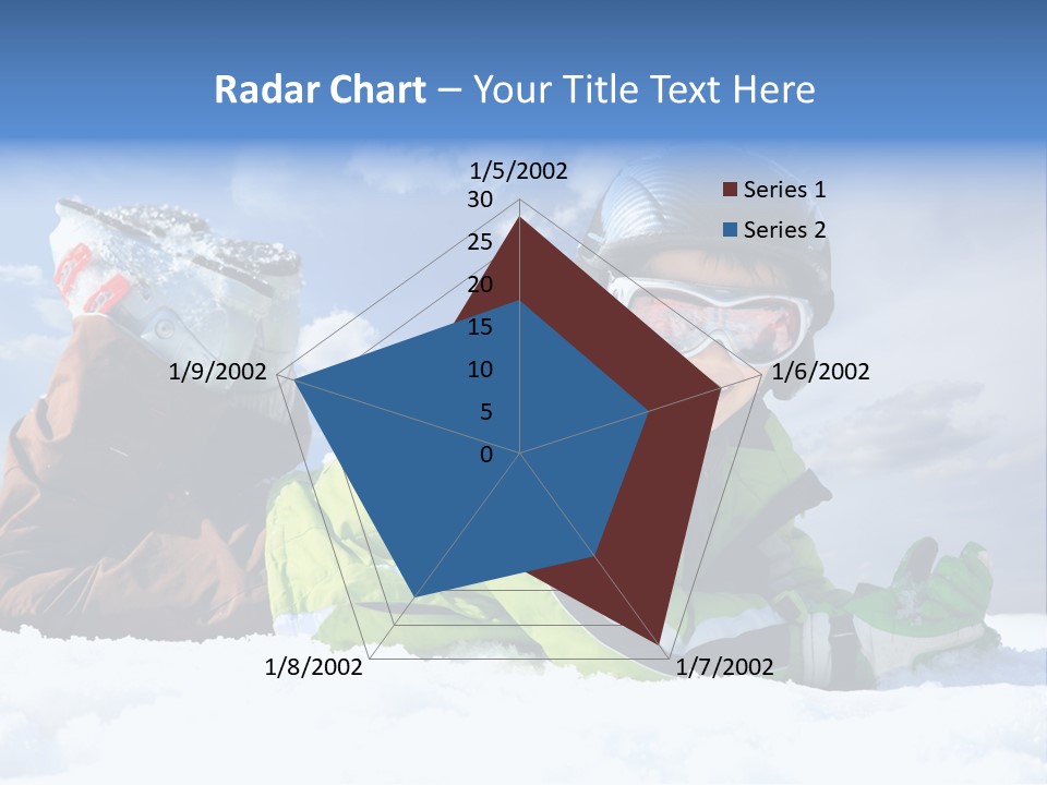 Blue Sportswear Sky PowerPoint Template