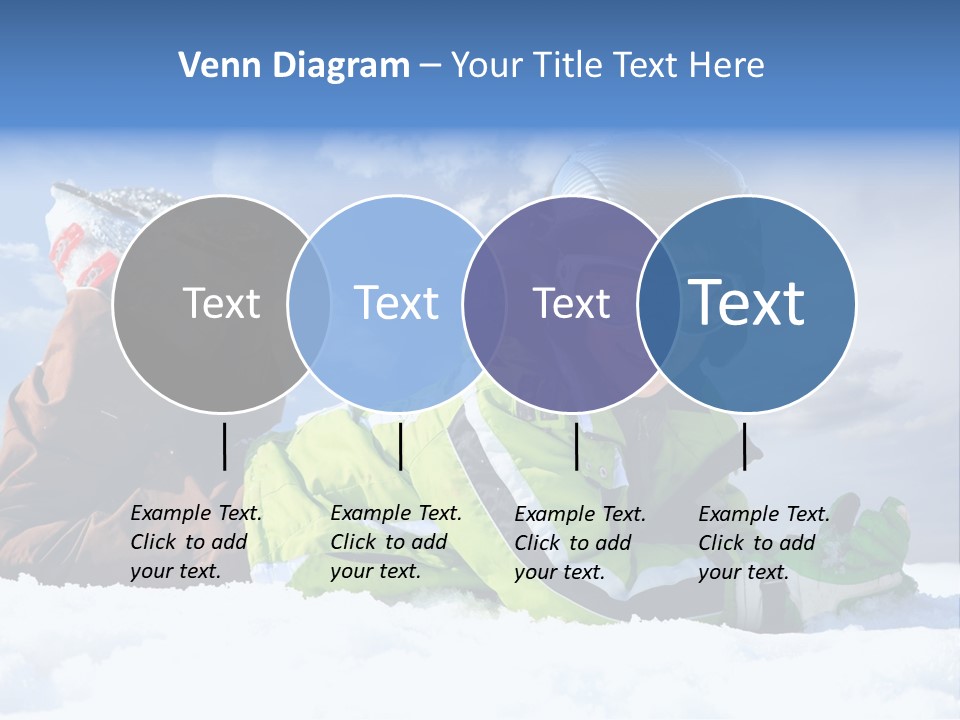 Blue Sportswear Sky PowerPoint Template