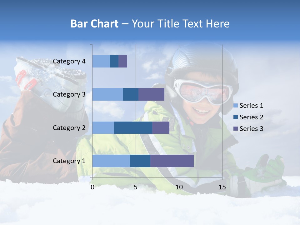 Blue Sportswear Sky PowerPoint Template