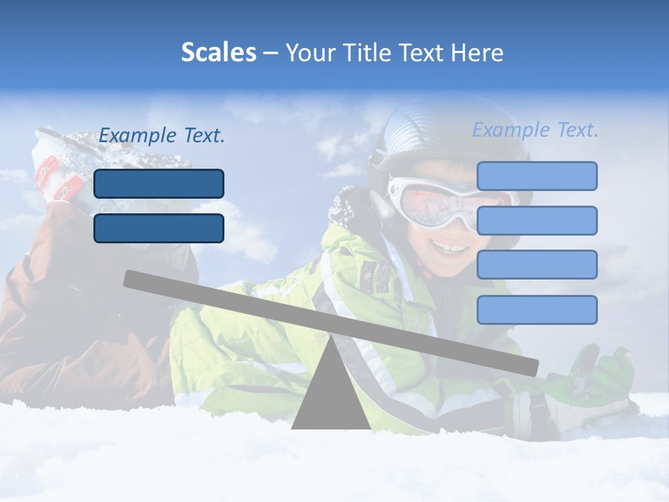 Blue Sportswear Sky PowerPoint Template