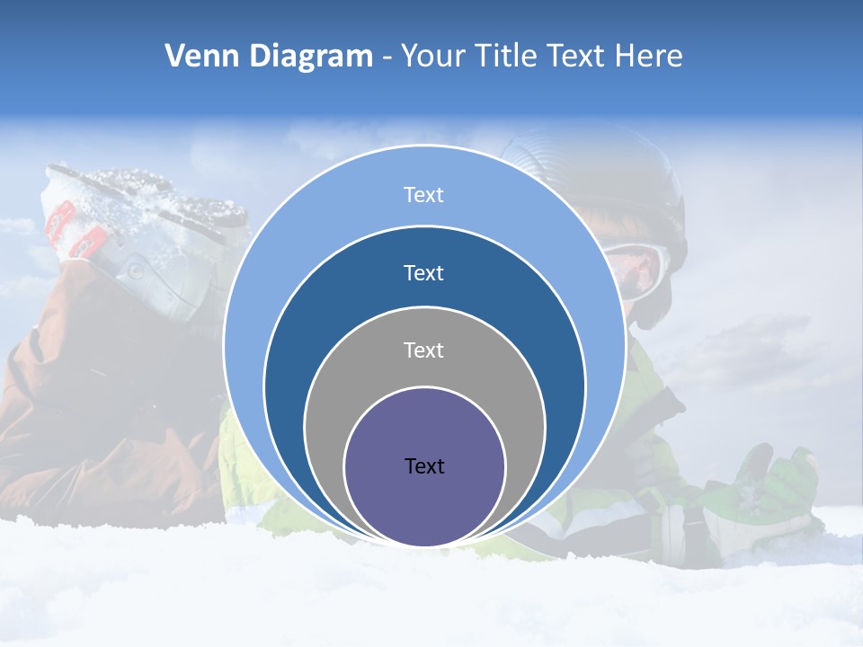 Blue Sportswear Sky PowerPoint Template