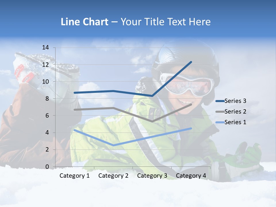 Blue Sportswear Sky PowerPoint Template