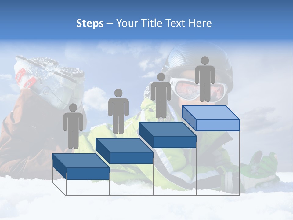 Blue Sportswear Sky PowerPoint Template