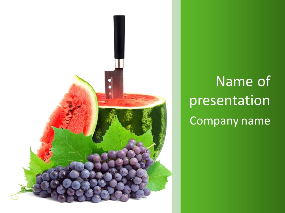 Winemaking Juice Isolated PowerPoint Template