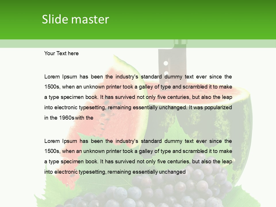 Winemaking Juice Isolated PowerPoint Template