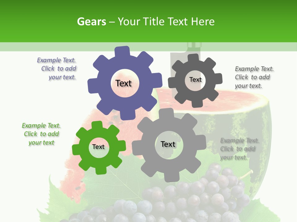 Winemaking Juice Isolated PowerPoint Template