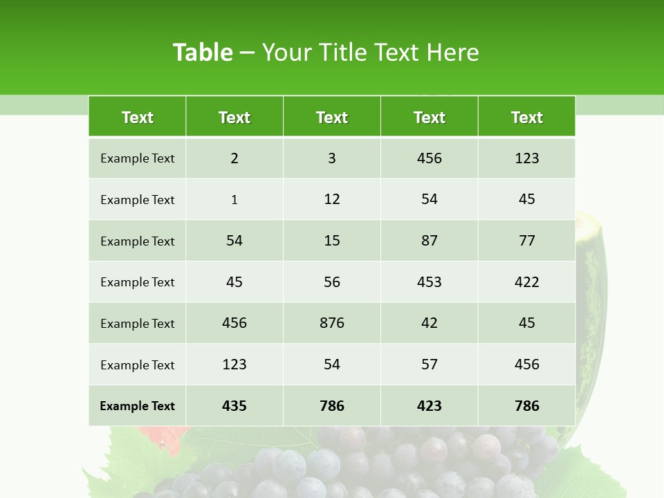 Winemaking Juice Isolated PowerPoint Template