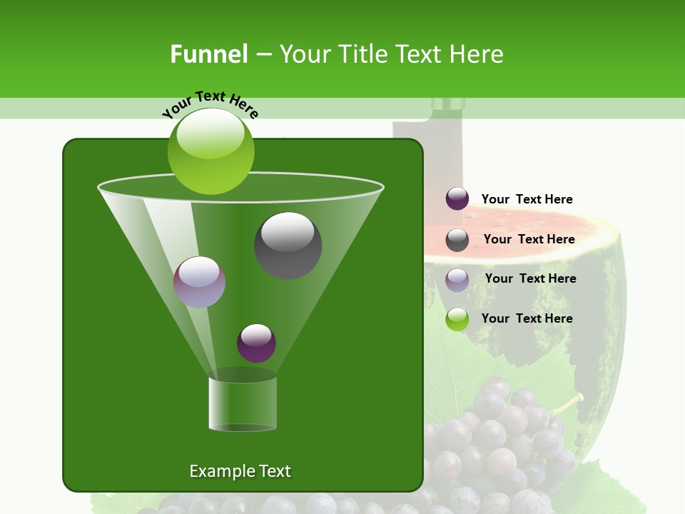 Winemaking Juice Isolated PowerPoint Template