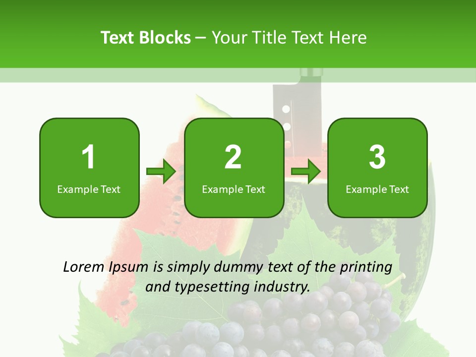 Winemaking Juice Isolated PowerPoint Template