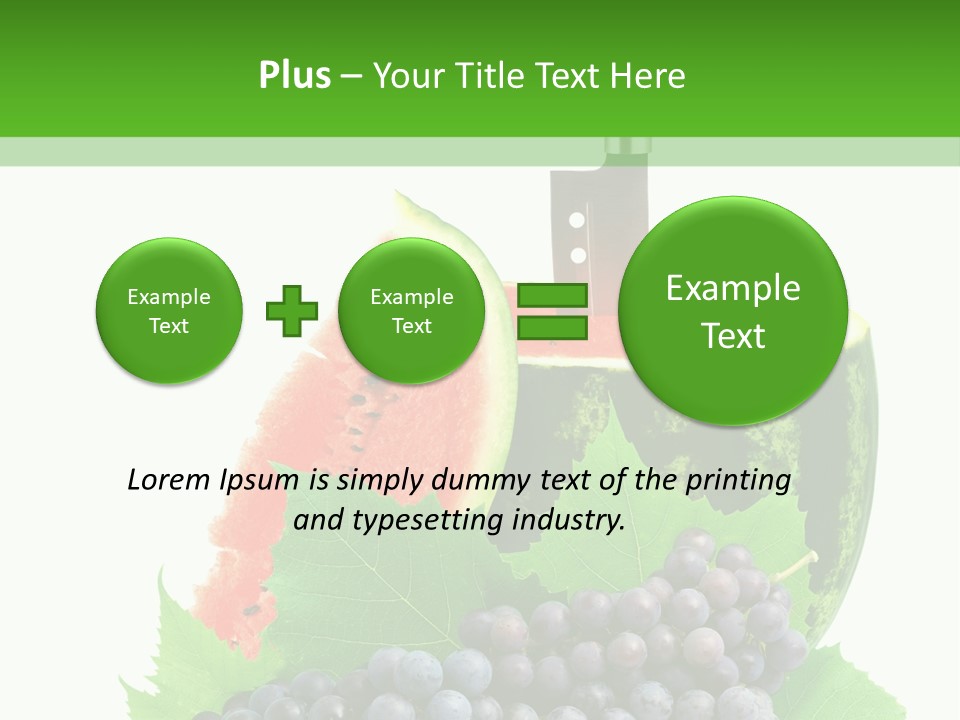 Winemaking Juice Isolated PowerPoint Template