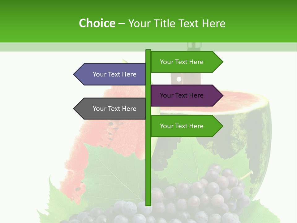 Winemaking Juice Isolated PowerPoint Template