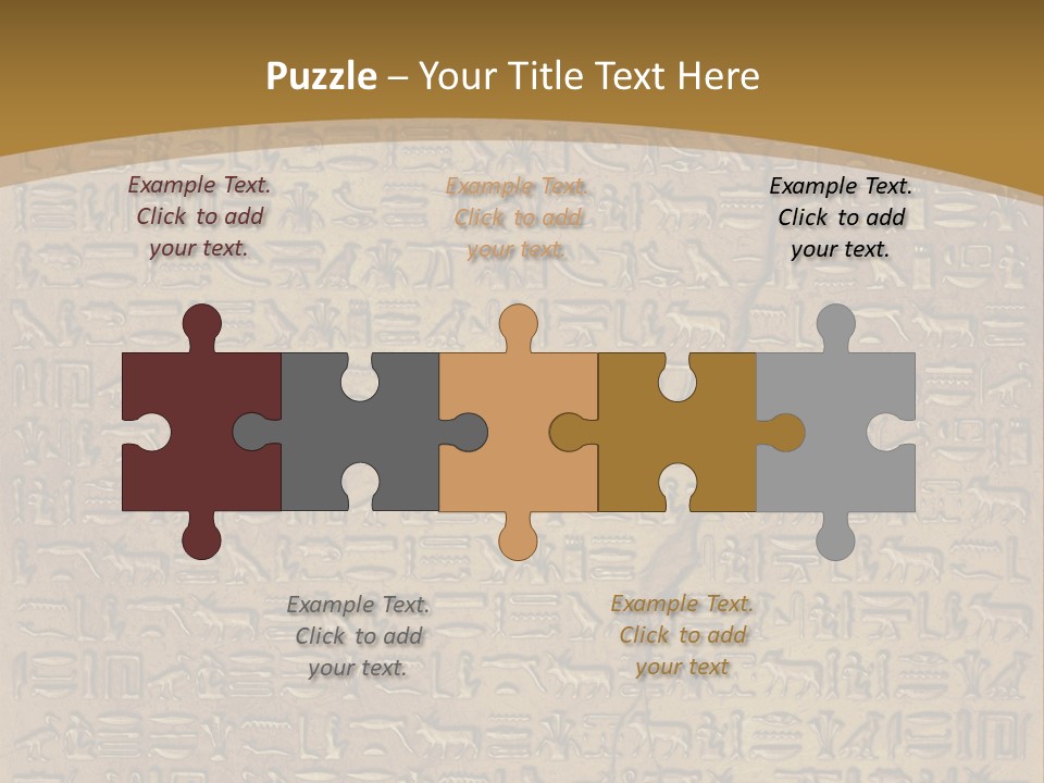 Ancient Antiquity Text PowerPoint Template