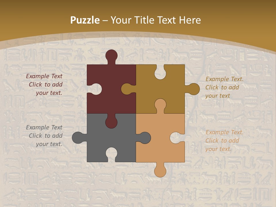 Ancient Antiquity Text PowerPoint Template