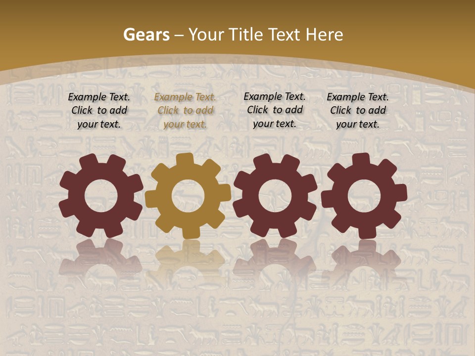 Ancient Antiquity Text PowerPoint Template
