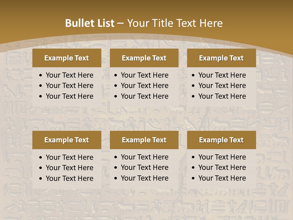 Ancient Antiquity Text PowerPoint Template
