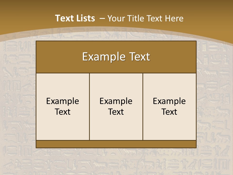 Ancient Antiquity Text PowerPoint Template