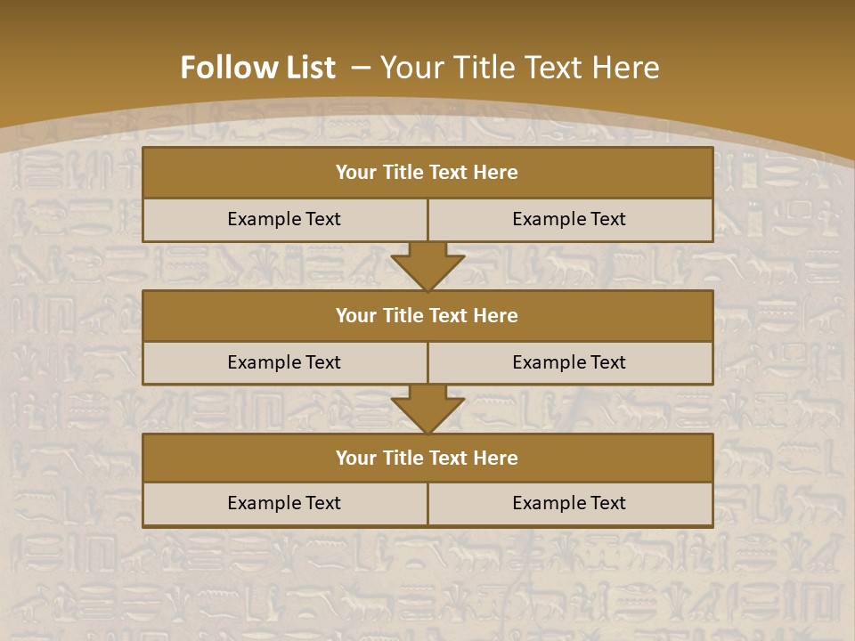 Ancient Antiquity Text PowerPoint Template