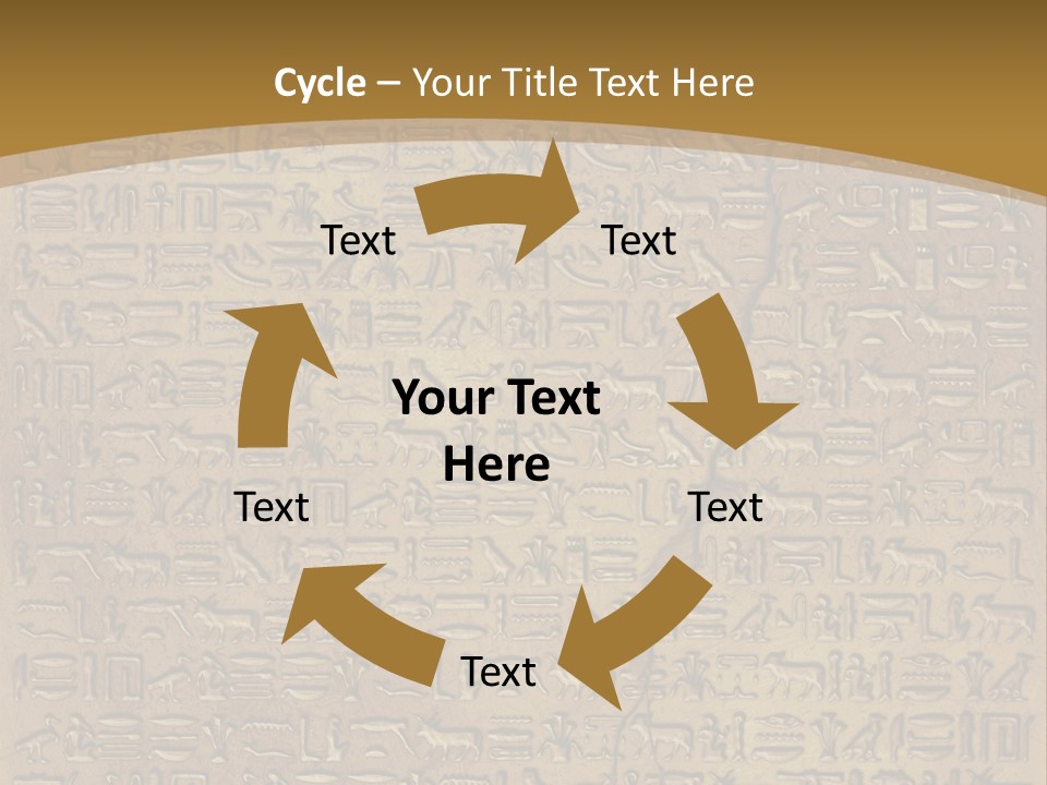 Ancient Antiquity Text PowerPoint Template