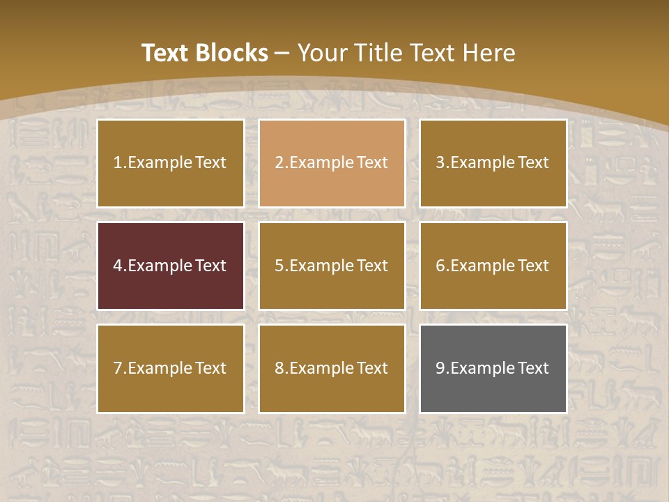 Ancient Antiquity Text PowerPoint Template