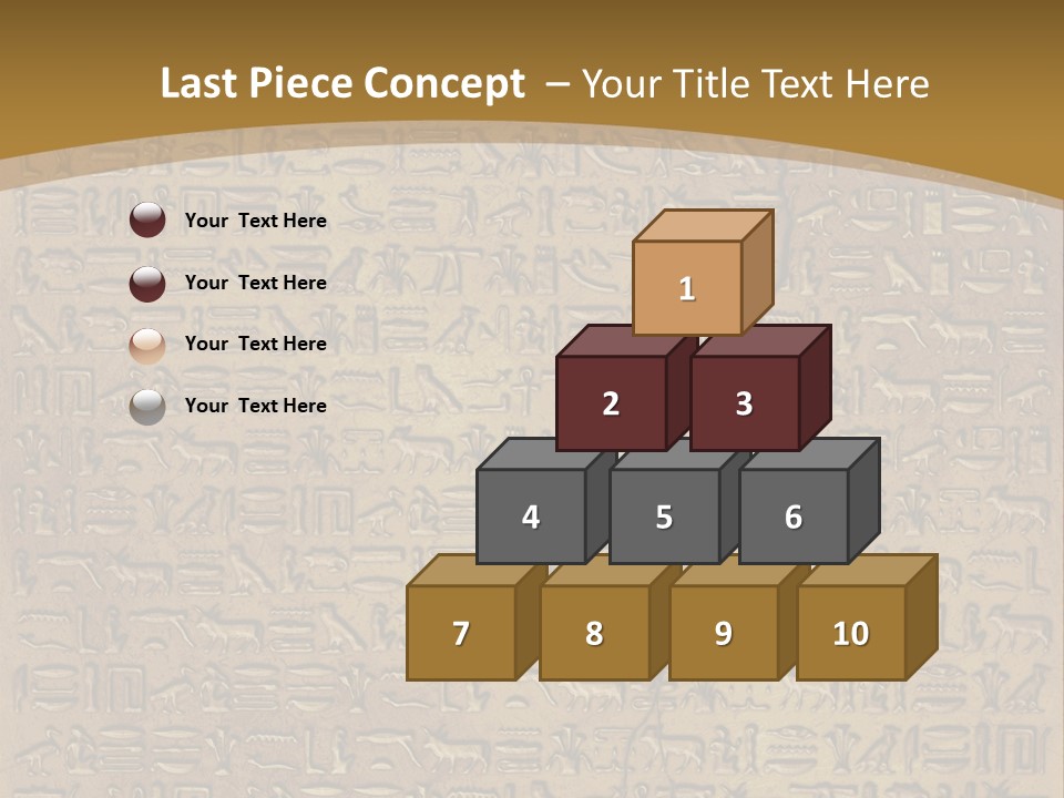 Ancient Antiquity Text PowerPoint Template