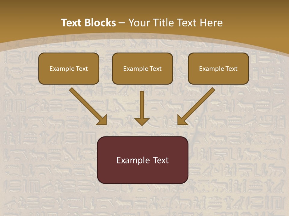 Ancient Antiquity Text PowerPoint Template