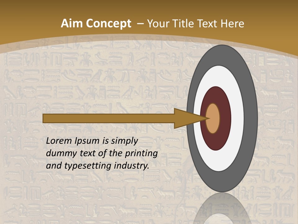 Ancient Antiquity Text PowerPoint Template