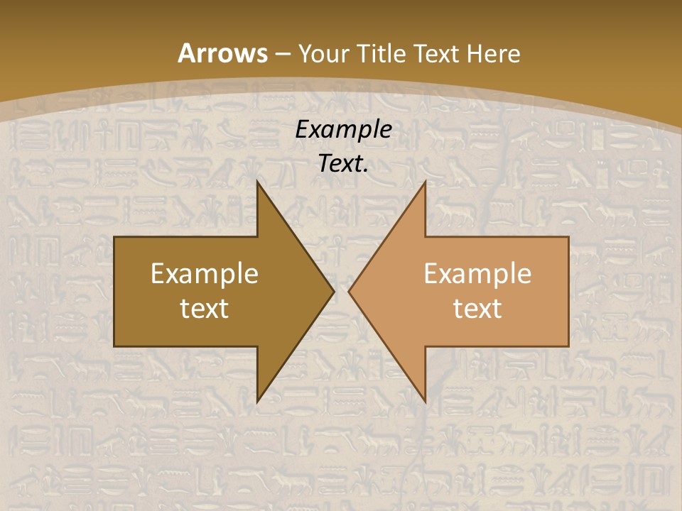 Ancient Antiquity Text PowerPoint Template